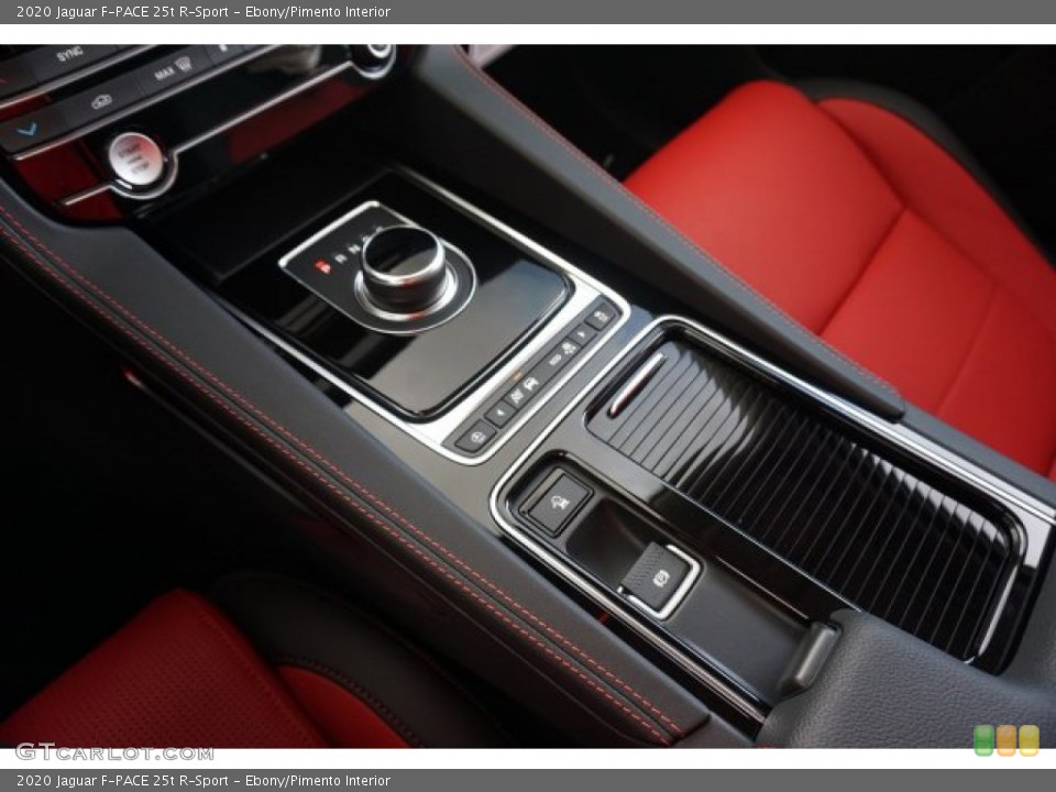Ebony/Pimento Interior Transmission for the 2020 Jaguar F-PACE 25t R-Sport #135948039