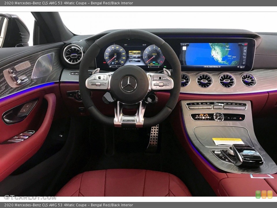 Bengal Red/Black Interior Dashboard for the 2020 Mercedes-Benz CLS AMG 53 4Matic Coupe #135949074