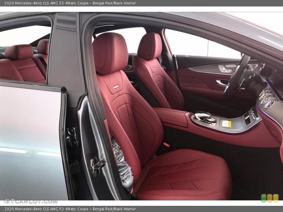 Bengal Red/Black Interior Front Seat for the 2020 Mercedes-Benz CLS AMG 53 4Matic Coupe #135949188