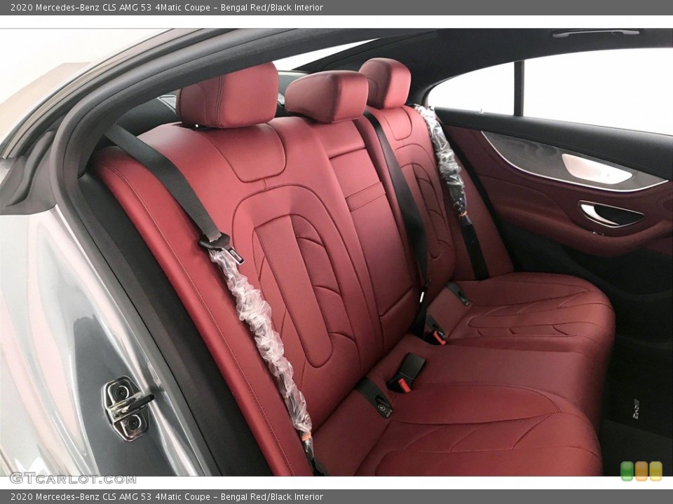 Bengal Red/Black Interior Rear Seat for the 2020 Mercedes-Benz CLS AMG 53 4Matic Coupe #135949434