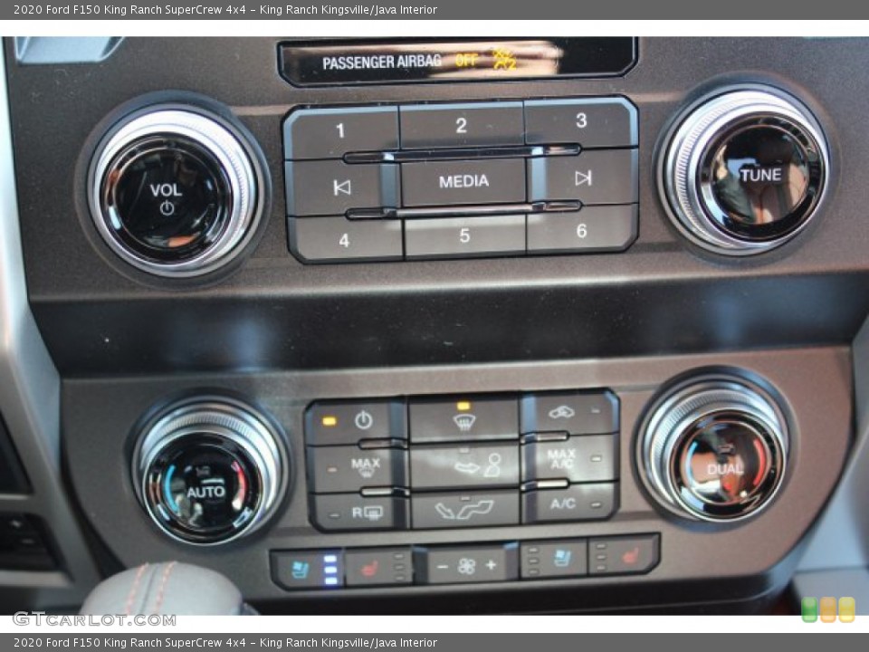 King Ranch Kingsville/Java Interior Controls for the 2020 Ford F150 King Ranch SuperCrew 4x4 #135949572