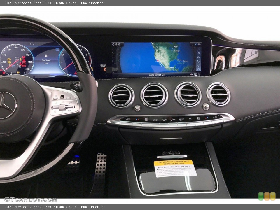 Black Interior Controls for the 2020 Mercedes-Benz S 560 4Matic Coupe #135950238