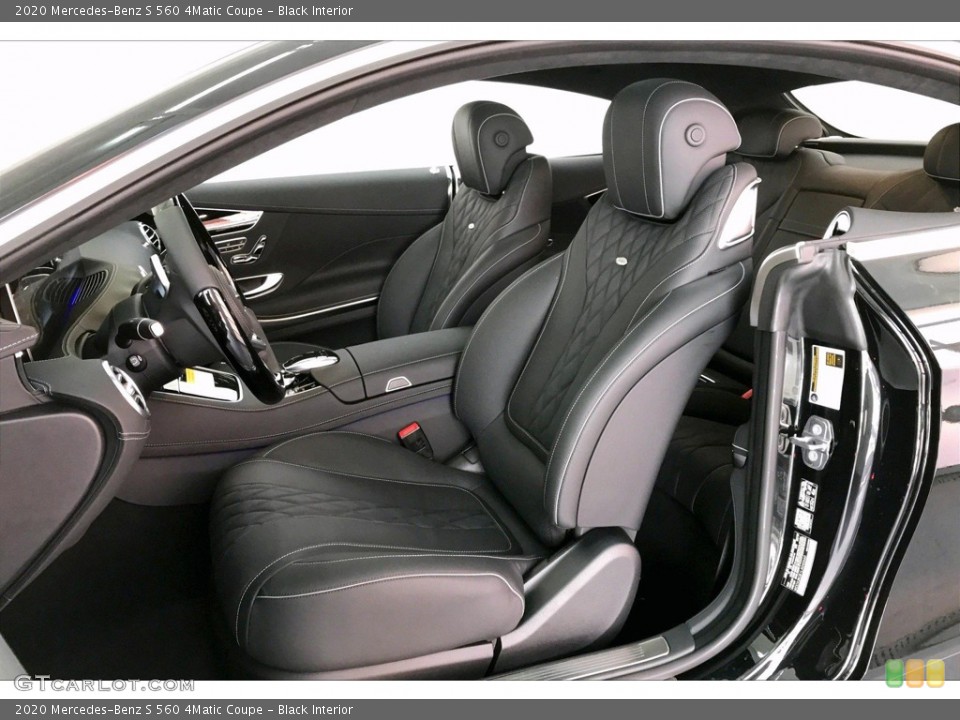 Black Interior Photo for the 2020 Mercedes-Benz S 560 4Matic Coupe #135950559