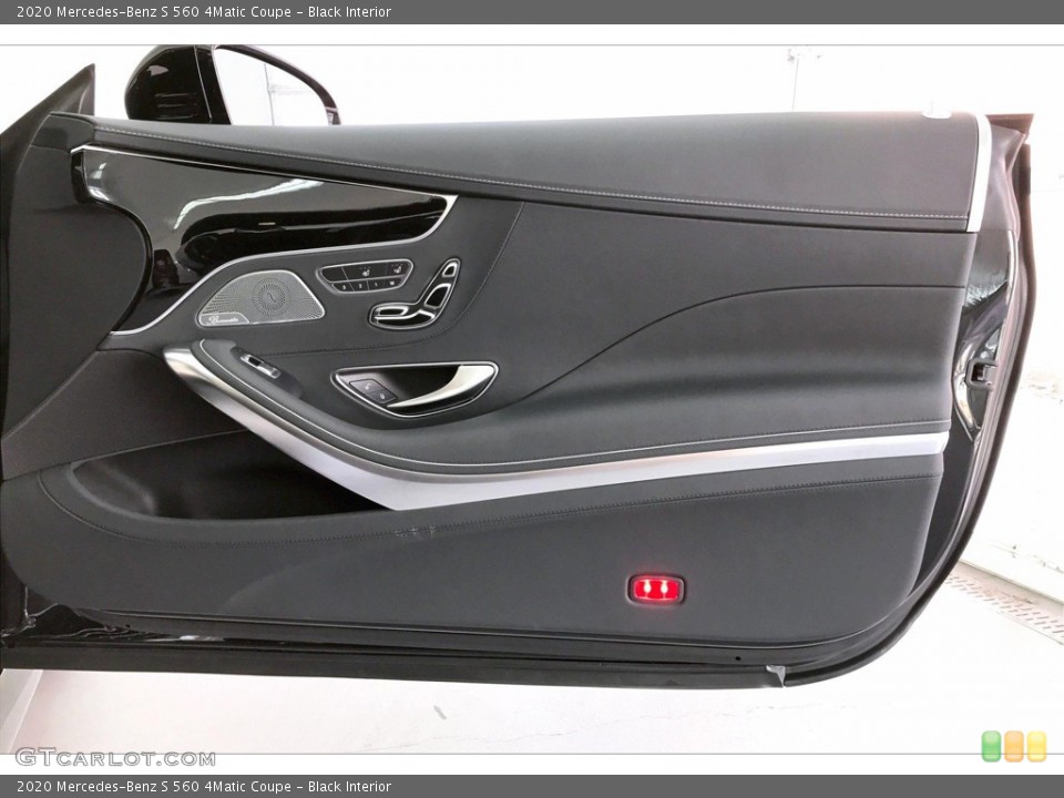 Black Interior Door Panel for the 2020 Mercedes-Benz S 560 4Matic Coupe #135951099