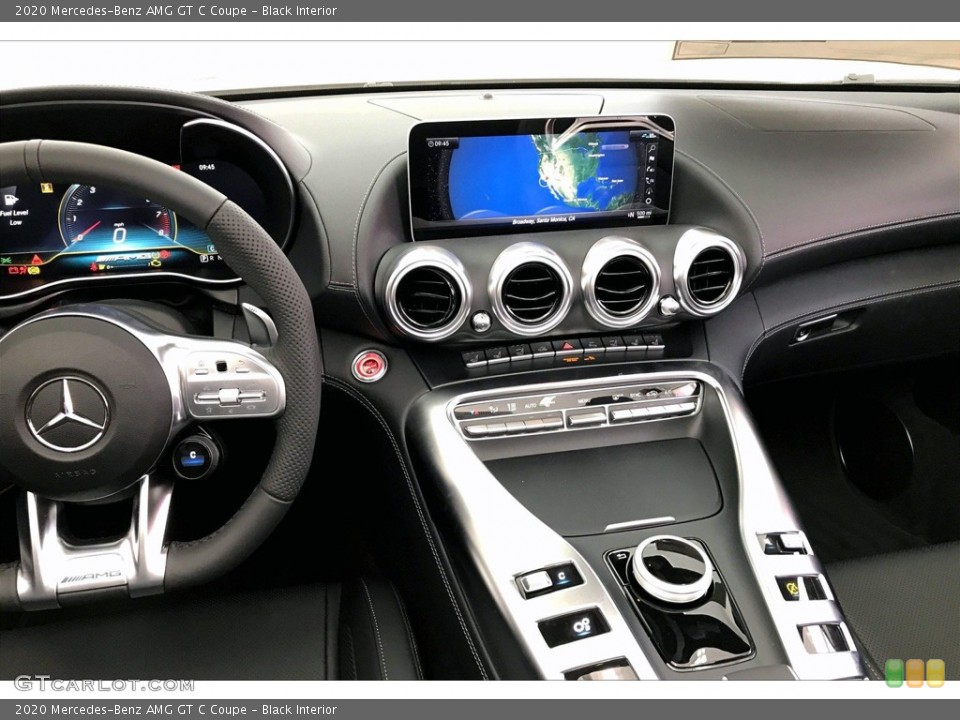 Black Interior Controls for the 2020 Mercedes-Benz AMG GT C Coupe #135952389