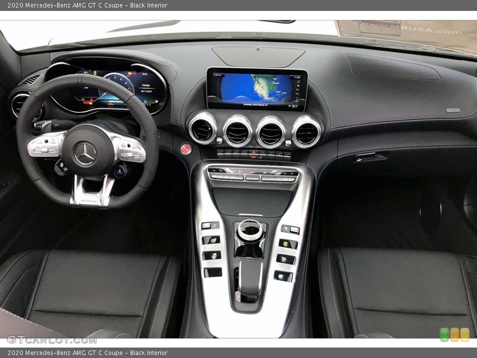 Black Interior Dashboard for the 2020 Mercedes-Benz AMG GT C Coupe #135952753