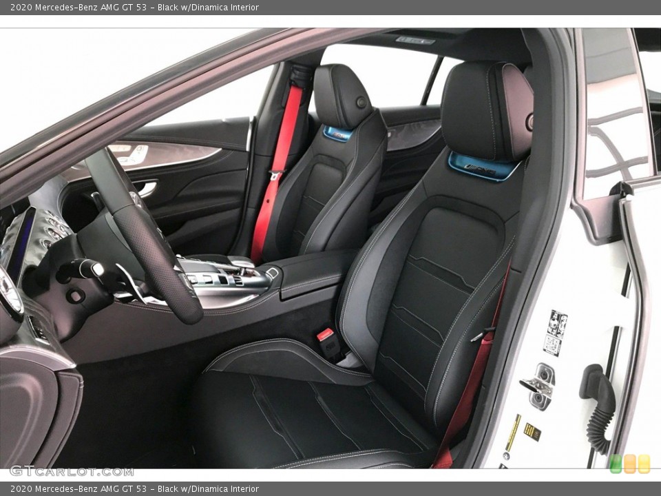 Black w/Dinamica Interior Front Seat for the 2020 Mercedes-Benz AMG GT 53 #135956304