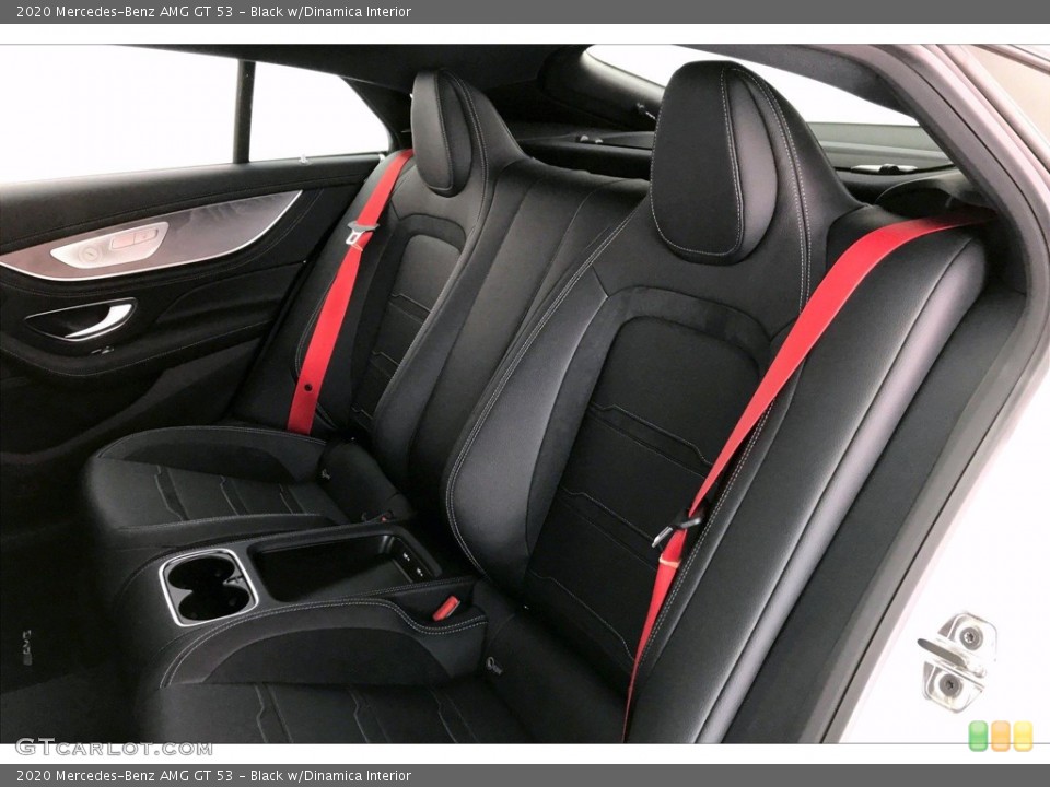 Black w/Dinamica Interior Rear Seat for the 2020 Mercedes-Benz AMG GT 53 #135956334