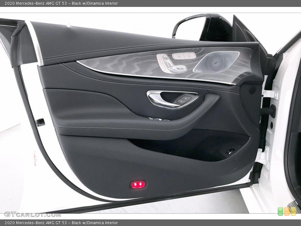 Black w/Dinamica Interior Door Panel for the 2020 Mercedes-Benz AMG GT 53 #135956625