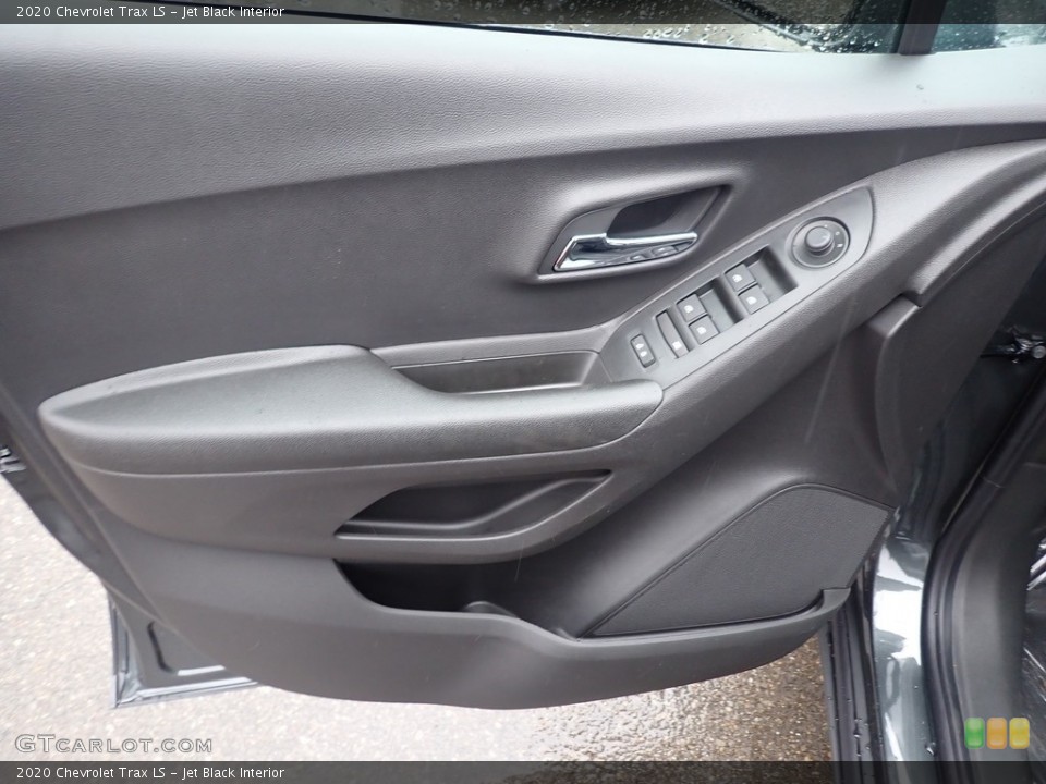 Jet Black Interior Door Panel for the 2020 Chevrolet Trax LS #135964945