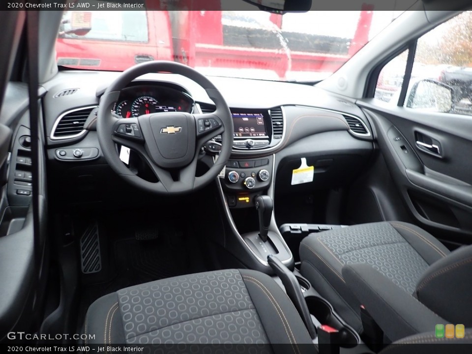 Jet Black Interior Photo for the 2020 Chevrolet Trax LS AWD #135970312