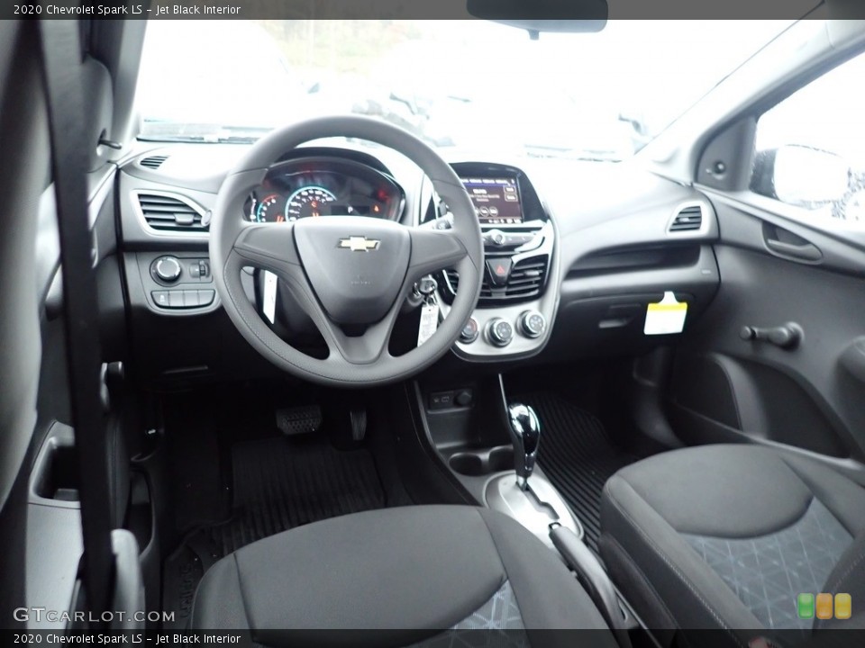 Jet Black Interior Front Seat for the 2020 Chevrolet Spark LS #135971389