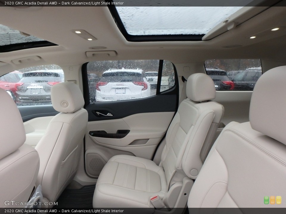 Dark Galvanized/Light Shale Interior Rear Seat for the 2020 GMC Acadia Denali AWD #135972790