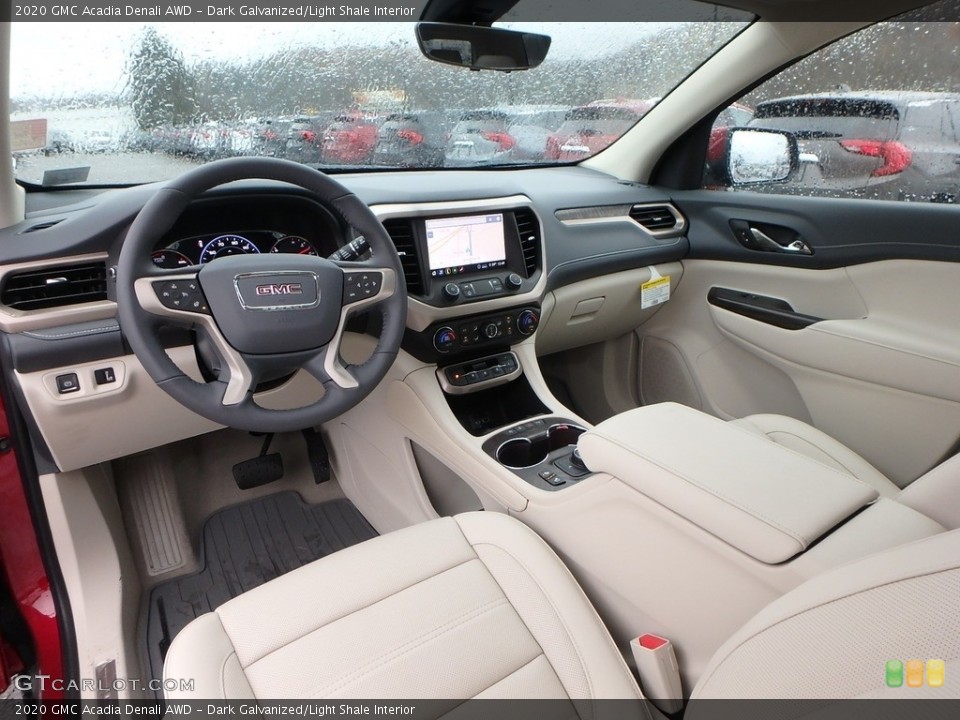 Dark Galvanized/Light Shale Interior Photo for the 2020 GMC Acadia Denali AWD #135972835