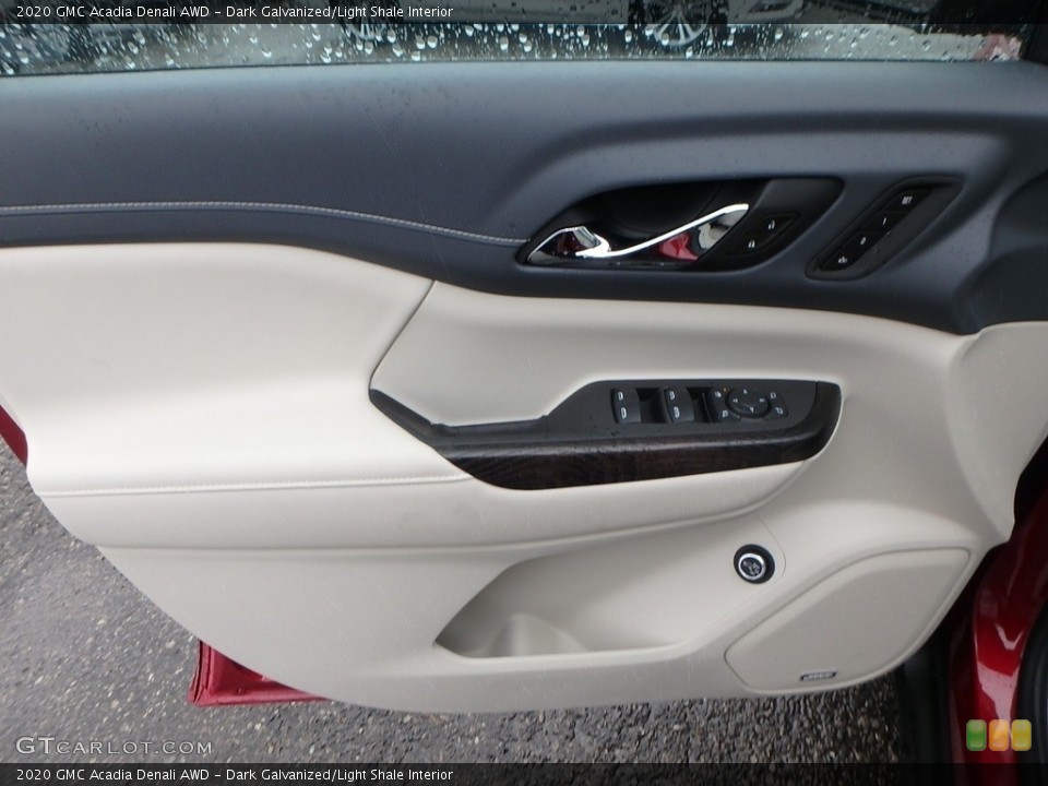 Dark Galvanized/Light Shale Interior Door Panel for the 2020 GMC Acadia Denali AWD #135972856