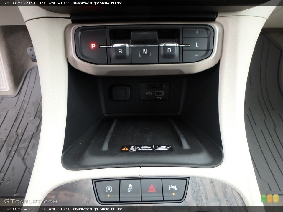 Dark Galvanized/Light Shale Interior Transmission for the 2020 GMC Acadia Denali AWD #135972955