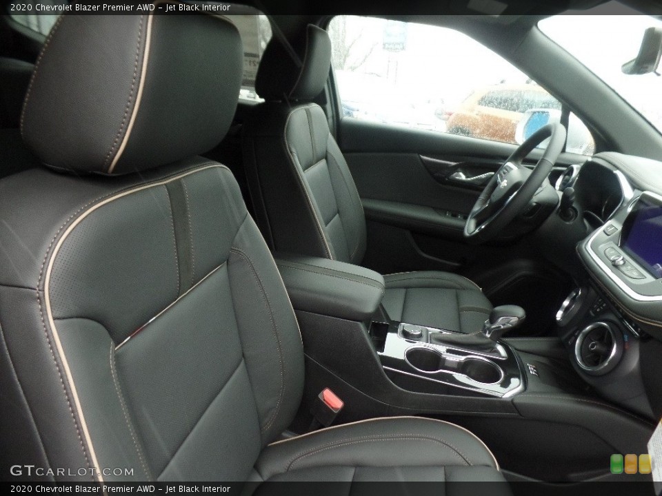 Jet Black Interior Front Seat for the 2020 Chevrolet Blazer Premier AWD #135974884