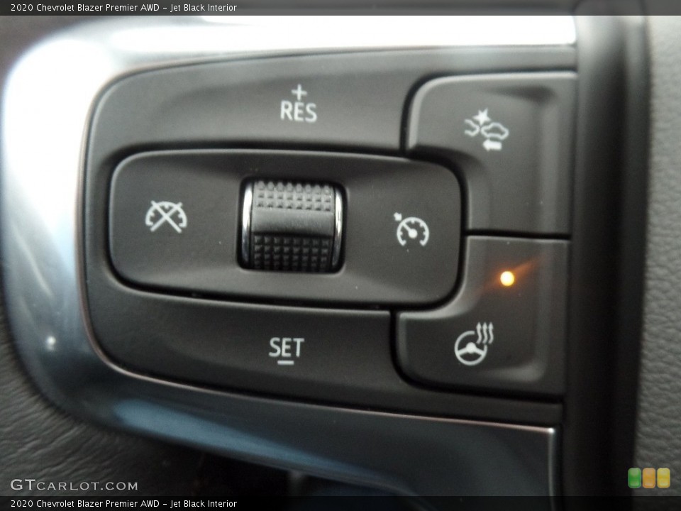 Jet Black Interior Steering Wheel for the 2020 Chevrolet Blazer Premier AWD #135975133