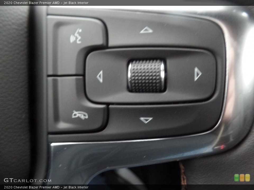 Jet Black Interior Steering Wheel for the 2020 Chevrolet Blazer Premier AWD #135975145
