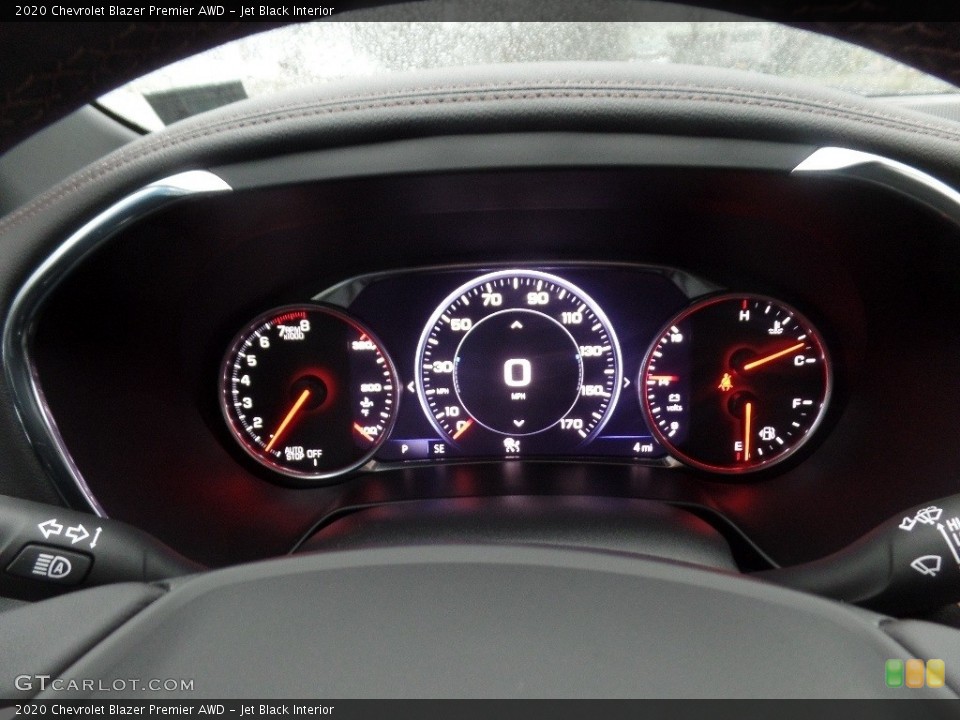 Jet Black Interior Gauges for the 2020 Chevrolet Blazer Premier AWD #135975175