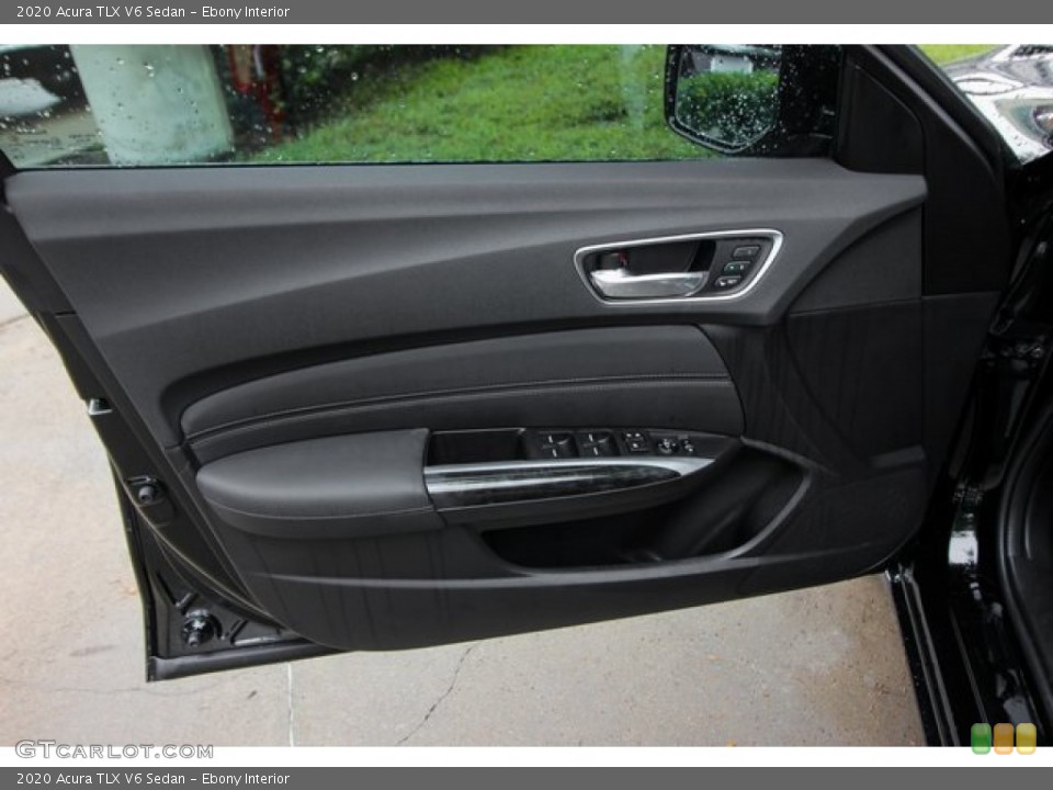 Ebony Interior Door Panel for the 2020 Acura TLX V6 Sedan #135992603