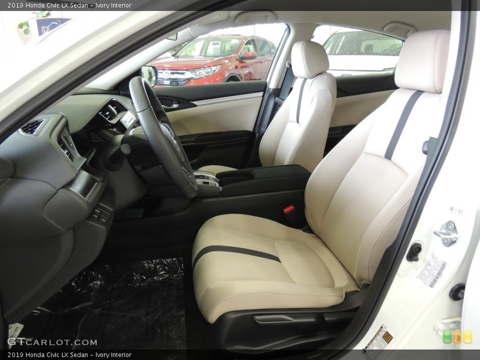 Ivory 2019 Honda Civic Interiors