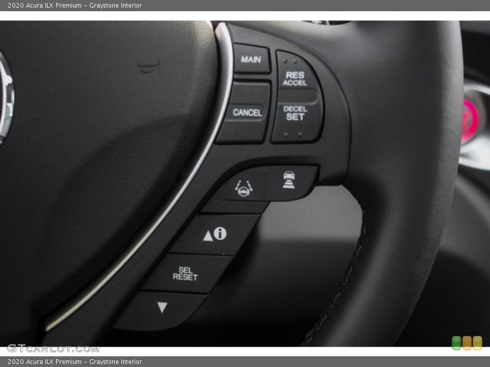 Graystone Interior Steering Wheel for the 2020 Acura ILX Premium #135994523