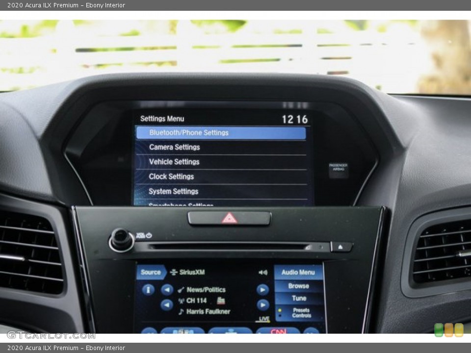 Ebony Interior Controls for the 2020 Acura ILX Premium #135995516
