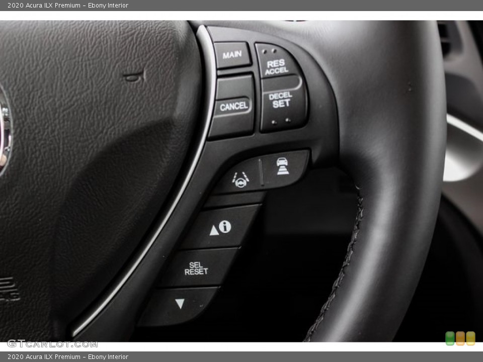 Ebony Interior Steering Wheel for the 2020 Acura ILX Premium #135995567