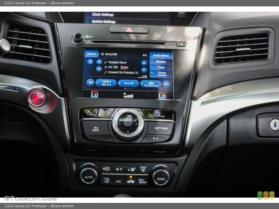 Ebony Interior Controls for the 2020 Acura ILX Premium #135995828
