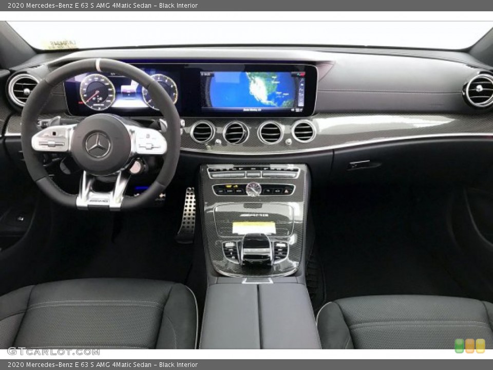 Black Interior Dashboard for the 2020 Mercedes-Benz E 63 S AMG 4Matic Sedan #136001973