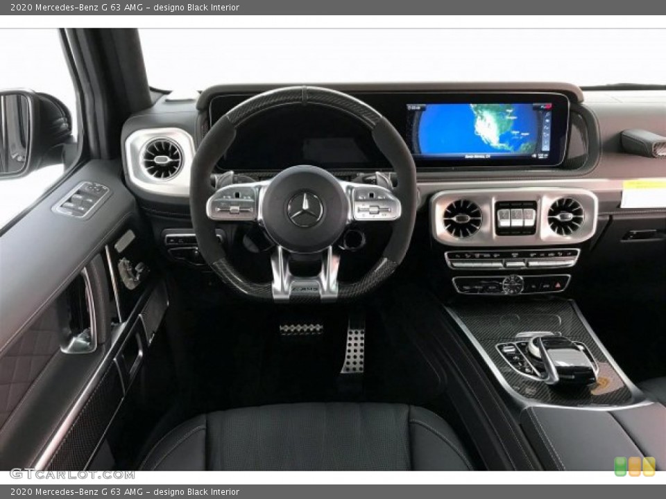 designo Black Interior Dashboard for the 2020 Mercedes-Benz G 63 AMG #136005224