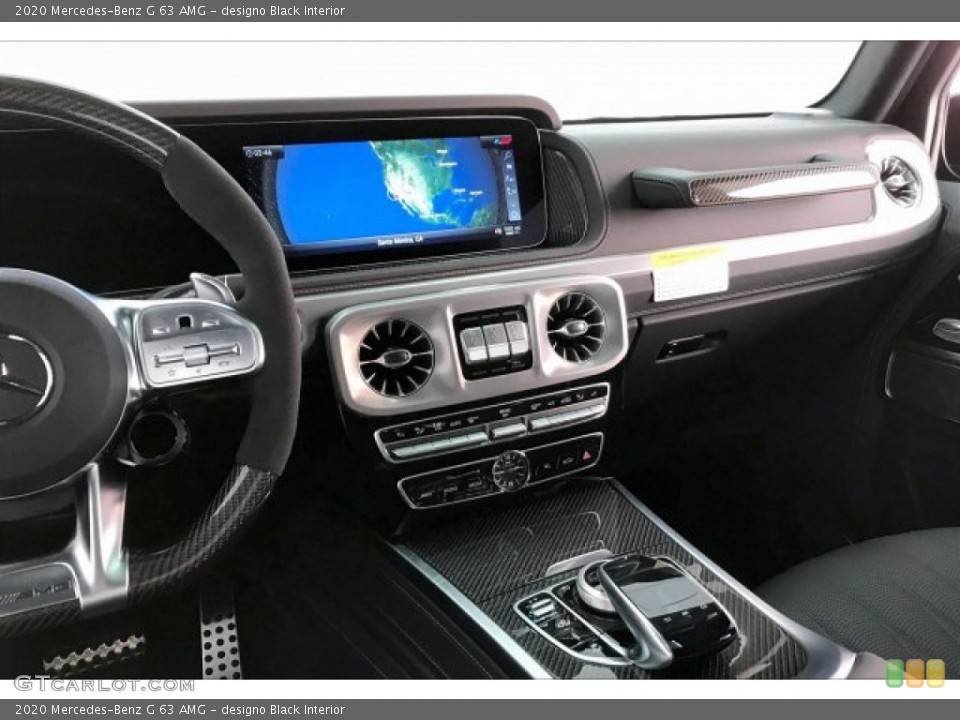 designo Black Interior Dashboard for the 2020 Mercedes-Benz G 63 AMG #136005248