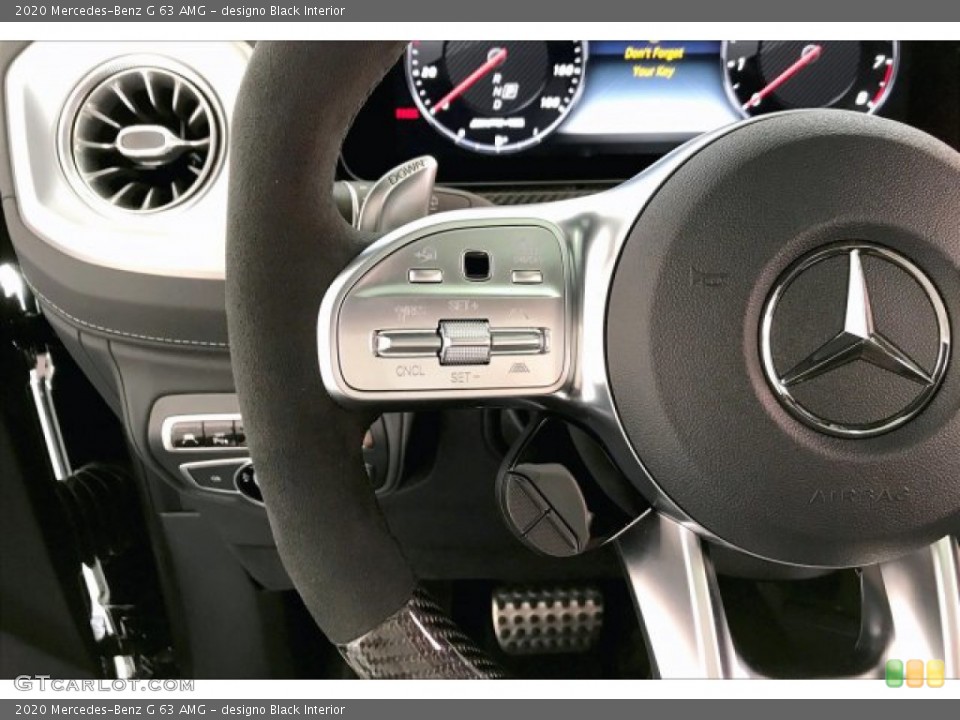 designo Black Interior Steering Wheel for the 2020 Mercedes-Benz G 63 AMG #136005530