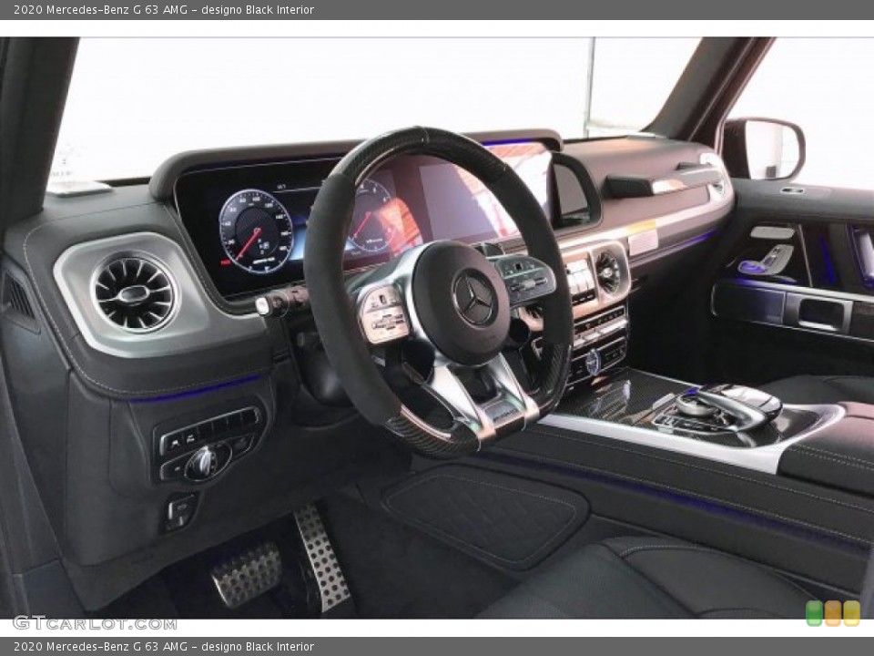 designo Black Interior Dashboard for the 2020 Mercedes-Benz G 63 AMG #136005616