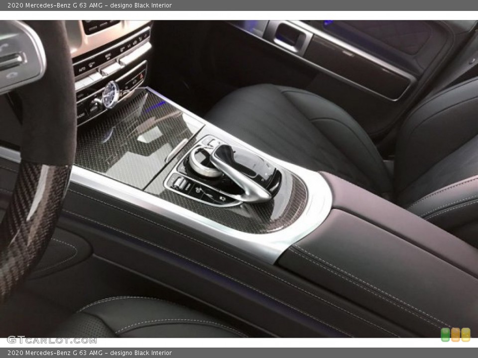 designo Black Interior Controls for the 2020 Mercedes-Benz G 63 AMG #136005632