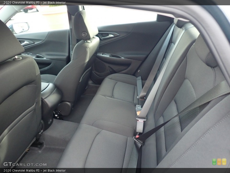 Jet Black Interior Rear Seat for the 2020 Chevrolet Malibu RS #136006651