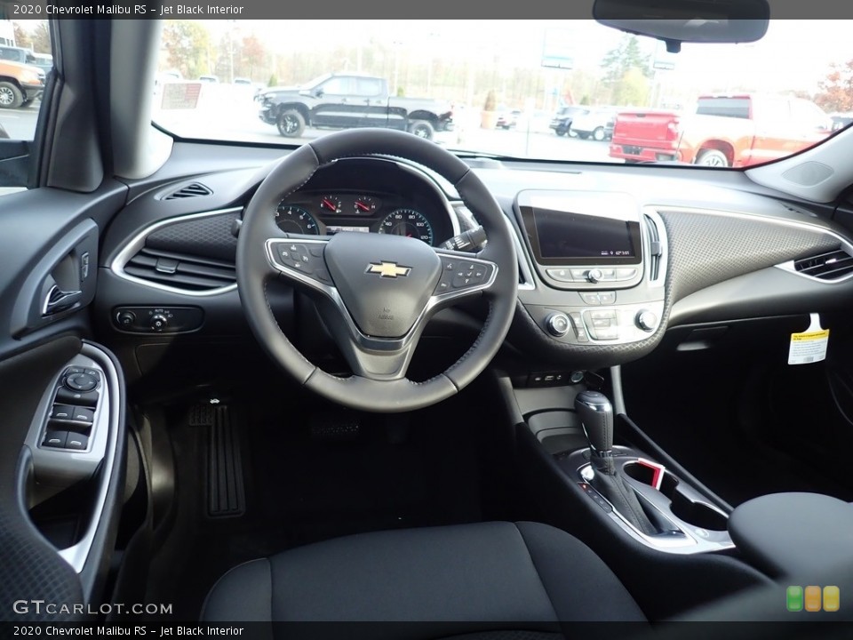 Jet Black Interior Dashboard for the 2020 Chevrolet Malibu RS #136006678