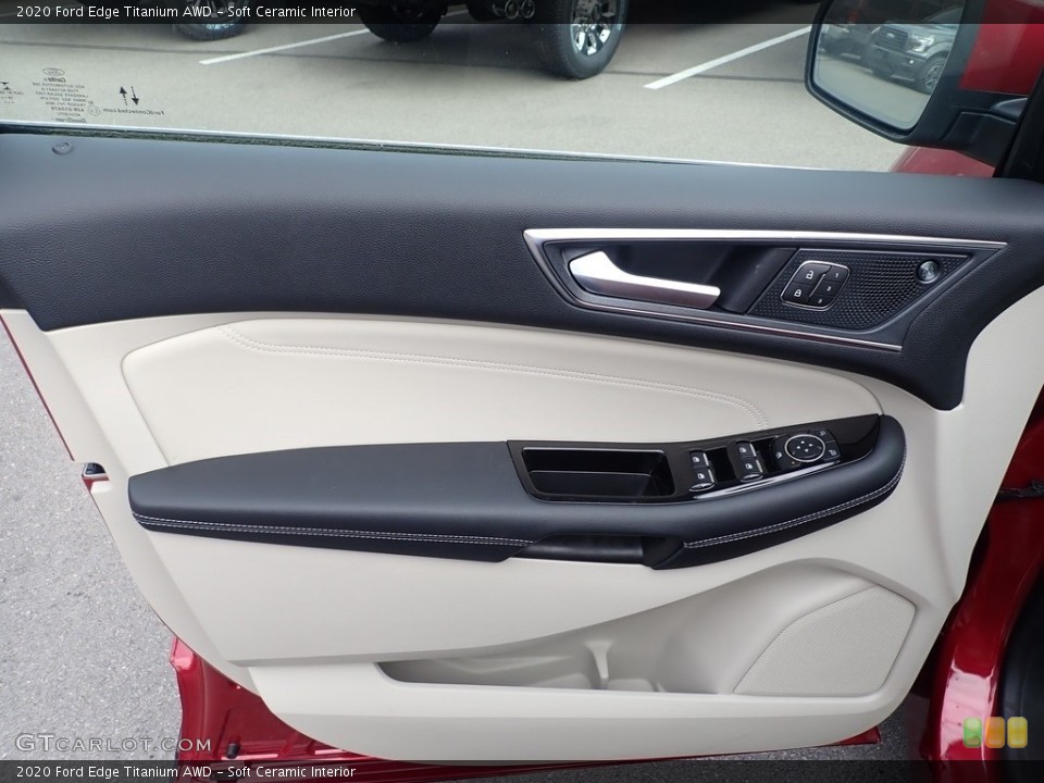 Soft Ceramic Interior Door Panel for the 2020 Ford Edge Titanium AWD #136006971