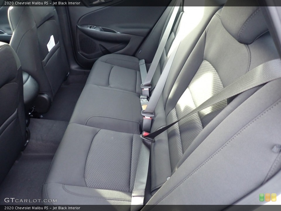 Jet Black Interior Rear Seat for the 2020 Chevrolet Malibu RS #136007113