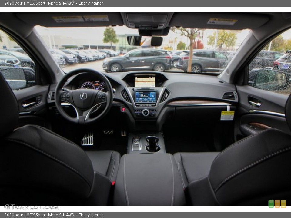 Ebony Interior Photo for the 2020 Acura MDX Sport Hybrid SH-AWD #136010881