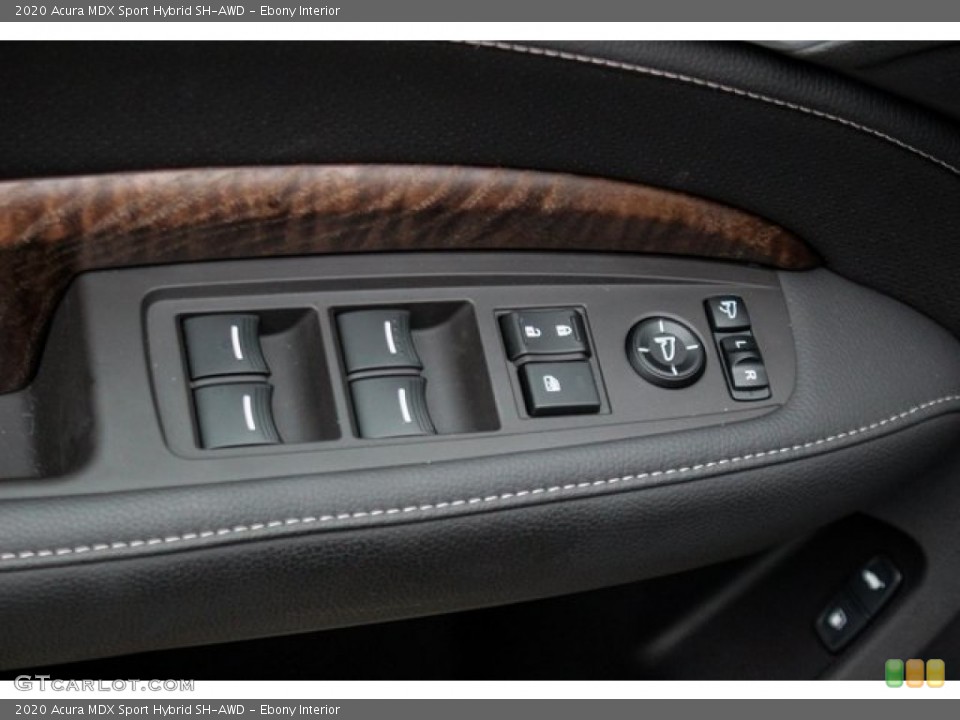 Ebony Interior Controls for the 2020 Acura MDX Sport Hybrid SH-AWD #136010935