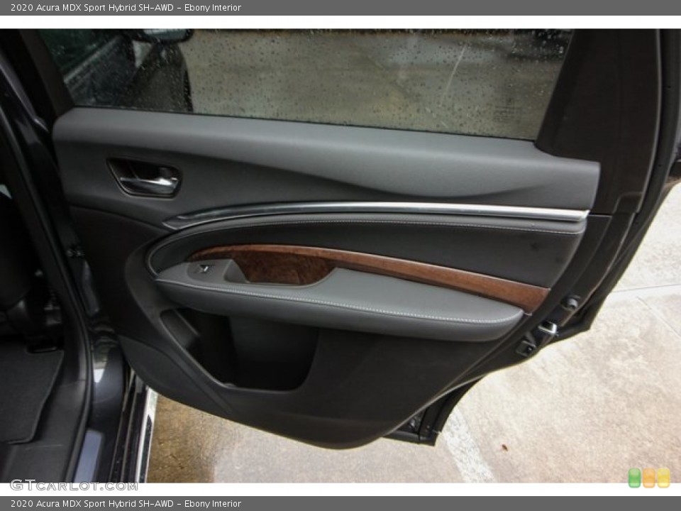 Ebony Interior Door Panel for the 2020 Acura MDX Sport Hybrid SH-AWD #136011148