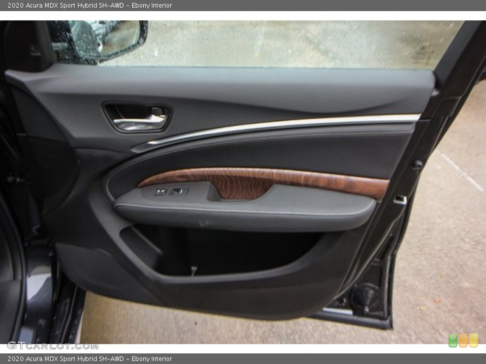 Ebony Interior Door Panel for the 2020 Acura MDX Sport Hybrid SH-AWD #136011178