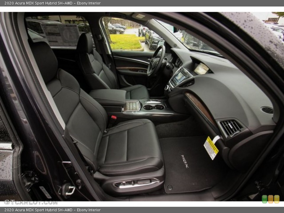 Ebony Interior Front Seat for the 2020 Acura MDX Sport Hybrid SH-AWD #136011193