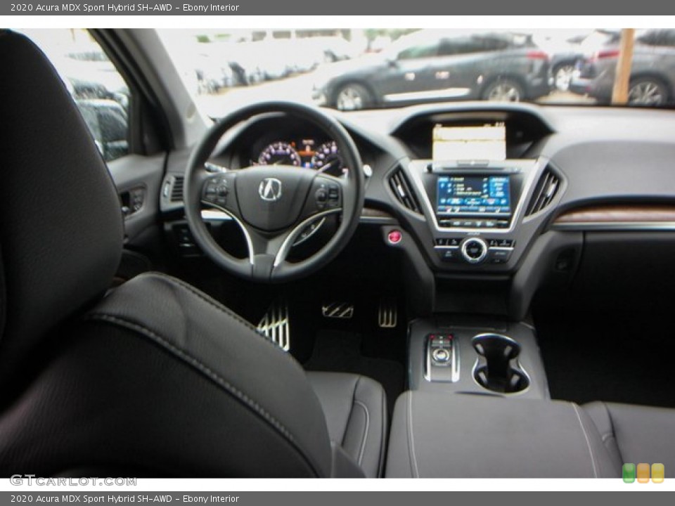 Ebony Interior Dashboard for the 2020 Acura MDX Sport Hybrid SH-AWD #136011232