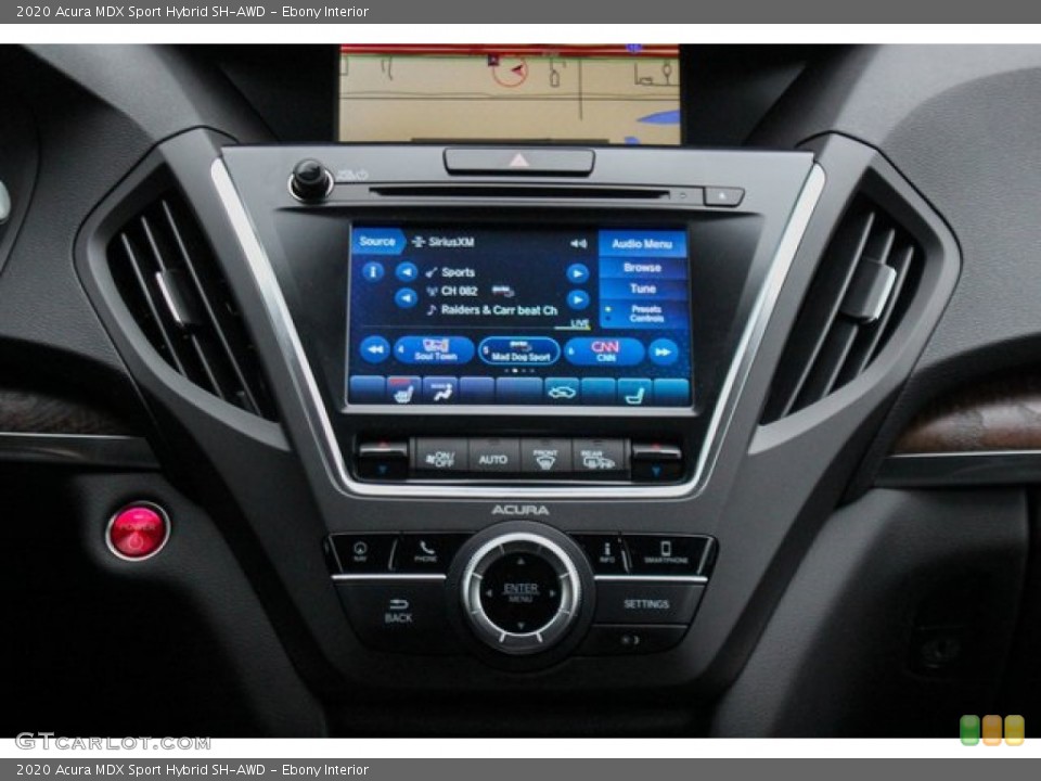 Ebony Interior Controls for the 2020 Acura MDX Sport Hybrid SH-AWD #136011289