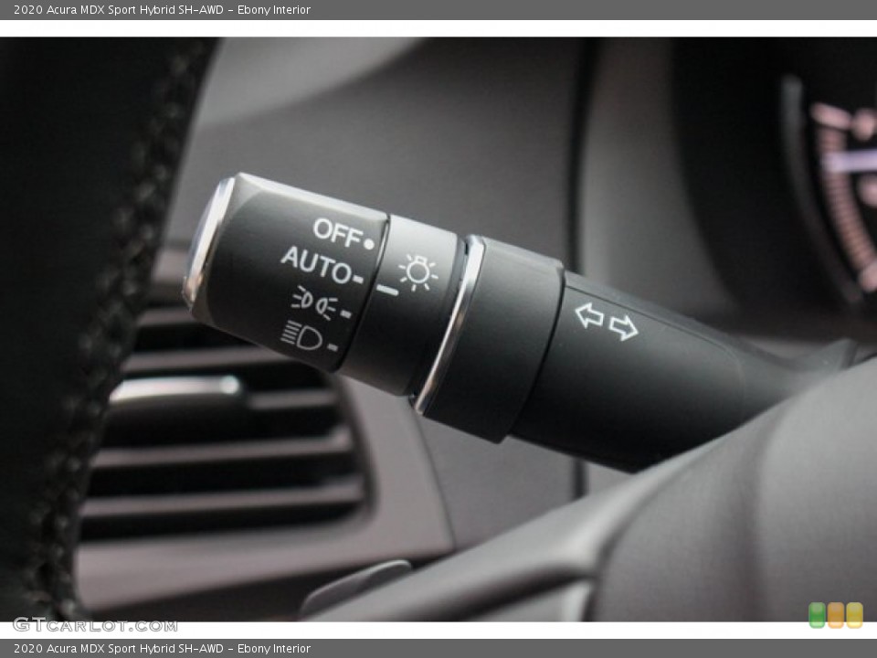 Ebony Interior Controls for the 2020 Acura MDX Sport Hybrid SH-AWD #136011336
