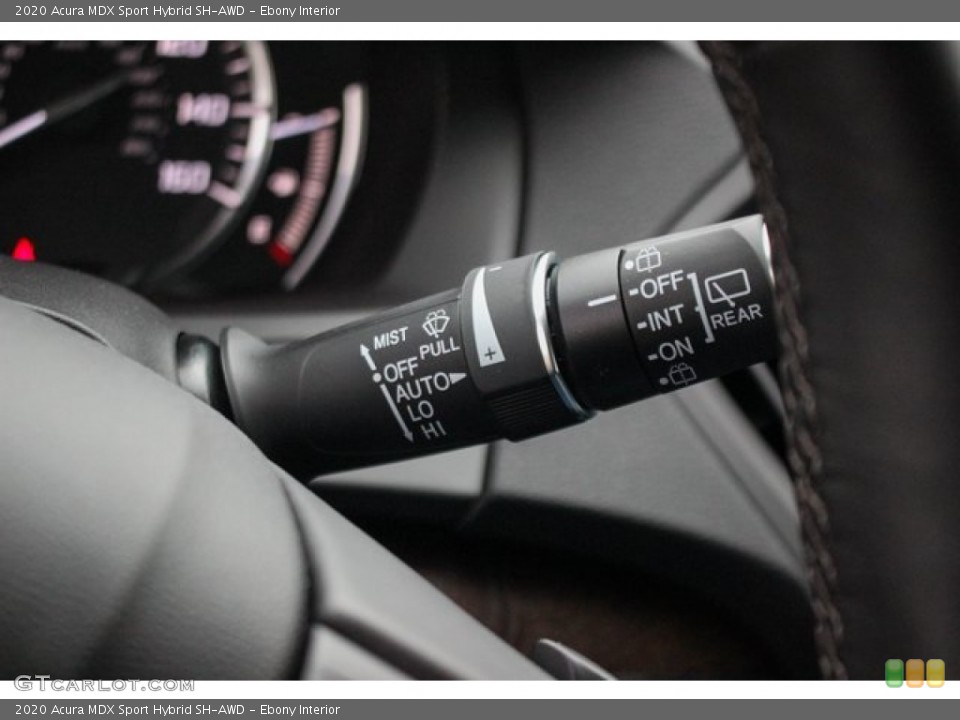 Ebony Interior Controls for the 2020 Acura MDX Sport Hybrid SH-AWD #136011370