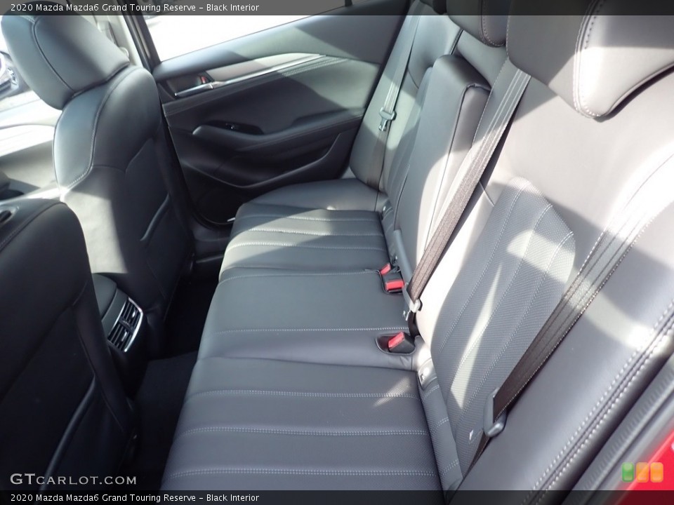 Black Interior Rear Seat for the 2020 Mazda Mazda6 Grand Touring Reserve #136014382